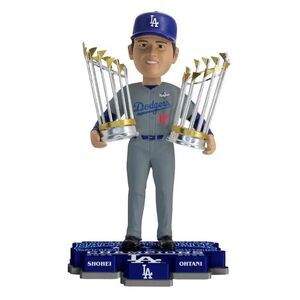 Shohei Ohtani (Dodgers) 25 World Series Back to Back Champs Bobblehead